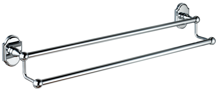 Double Towel Bar chrome