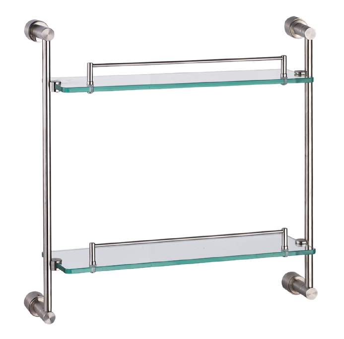 Estante de cristal doble 60038A